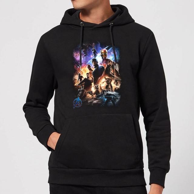 Avengers Endgame Character Montage Hoodie - Schwarz - XXL on Productcaster.