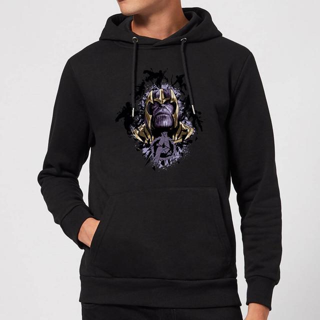 Sudadera capucha Vengadores Endgame Caudillo Thanos - Hombre - Negro - S on Productcaster.