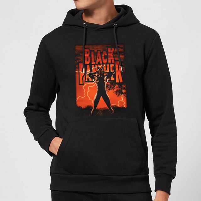 Sudadera con capucha Wakanda Lightning de Marvel Universe - Negro - XL on Productcaster.