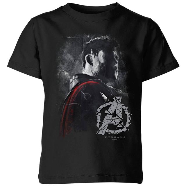 Camiseta Vengadores Endgame Thor Brushed - Niño - Negro - 9-10 años on Productcaster.