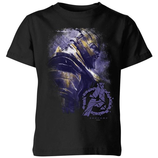 Camiseta Vengadores Endgame Thanos Brushed - Niño - Negro - 3-4 años on Productcaster.