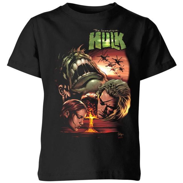 Camiseta para niño Incredible Hulk Dead Like Me de Marvel - Negro - 5-6 años - Negro on Productcaster.