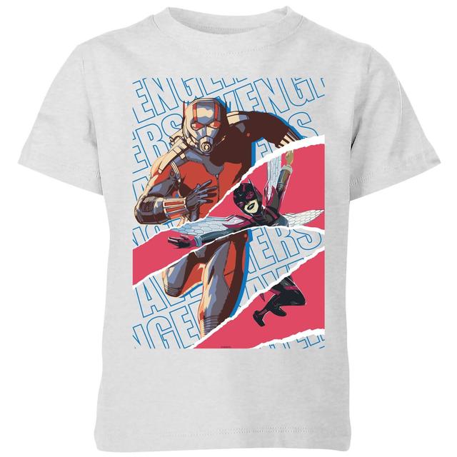 Camiseta Avengers AntMan And Wasp Collage para niño - Gris - 7-8 años on Productcaster.