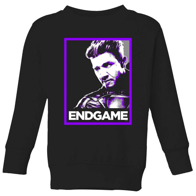 Sudadera para niño Avengers Endgame Hawkeye Poster - Negro - 11-12 años - Negro on Productcaster.