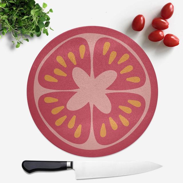 Tomato Round Chopping Board on Productcaster.