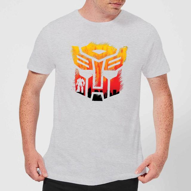 Transformers Autobot Symbol Men's T-Shirt - Grey - 5XL on Productcaster.