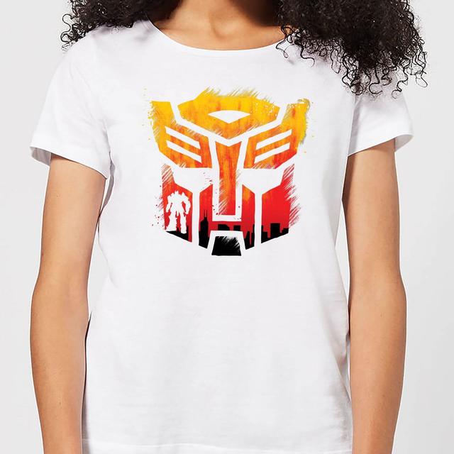 Transformers Autobot Symbol Women's T-Shirt - White - 3XL on Productcaster.