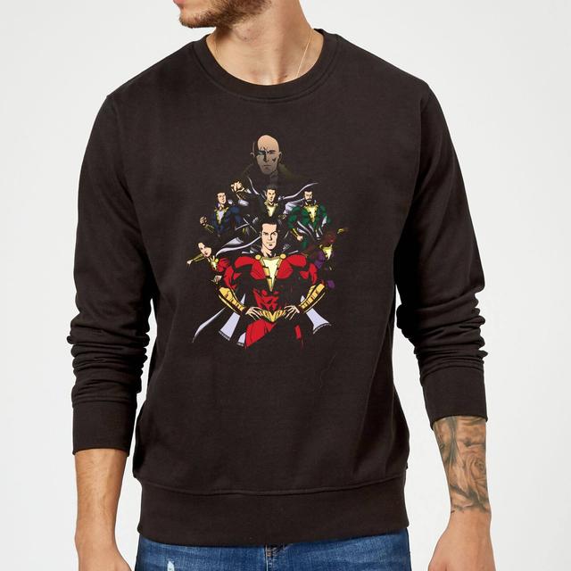 Shazam Team Up Sweatshirt - Black - S on Productcaster.