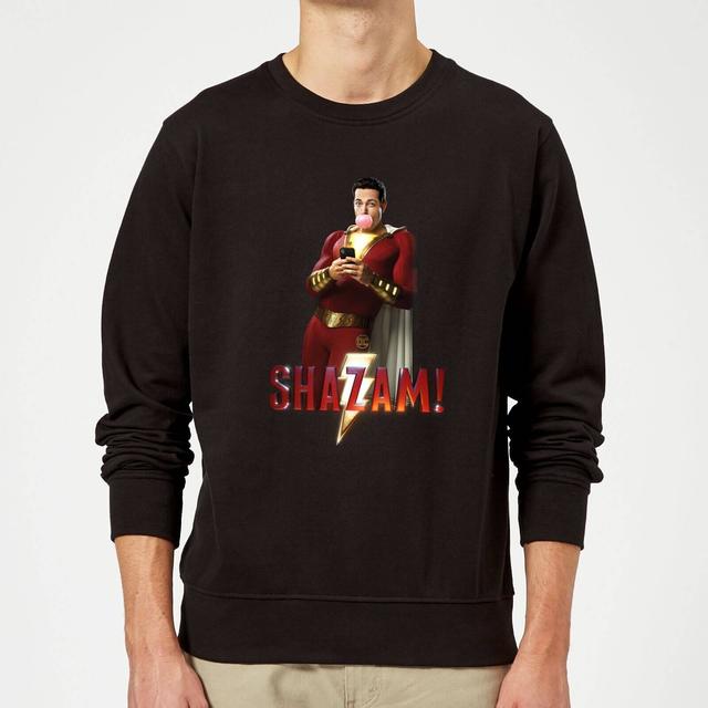 Shazam Bubble Gum Sweatshirt - Black - XL - Nero on Productcaster.