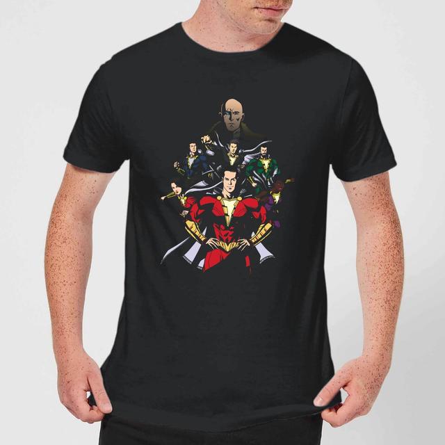 Camiseta Team Up para hombre de Shazam - Negro - S - Negro on Productcaster.