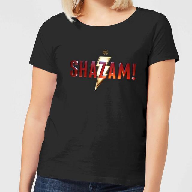 Camiseta para mujer Shazam Logo - Negro - M on Productcaster.