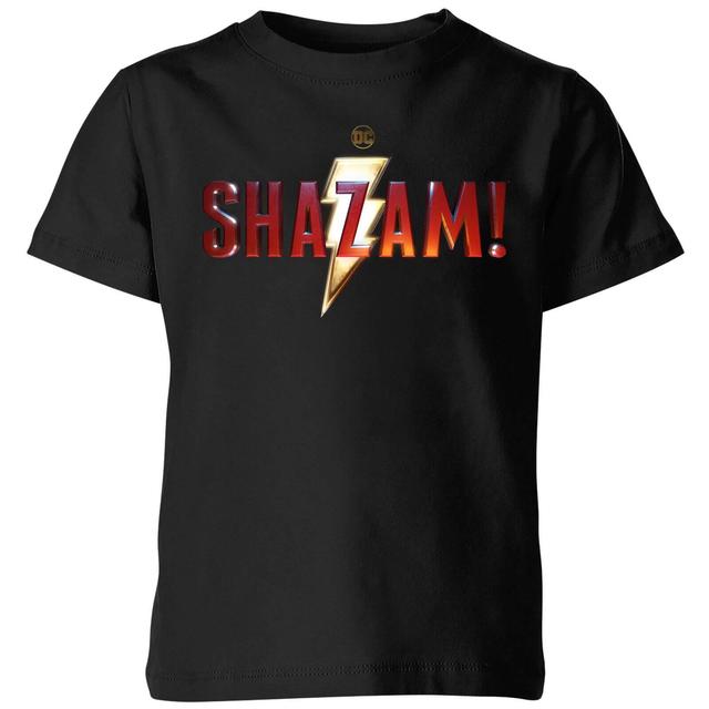 Camiseta para niños Shazam Logo - Negro - 11-12 años on Productcaster.