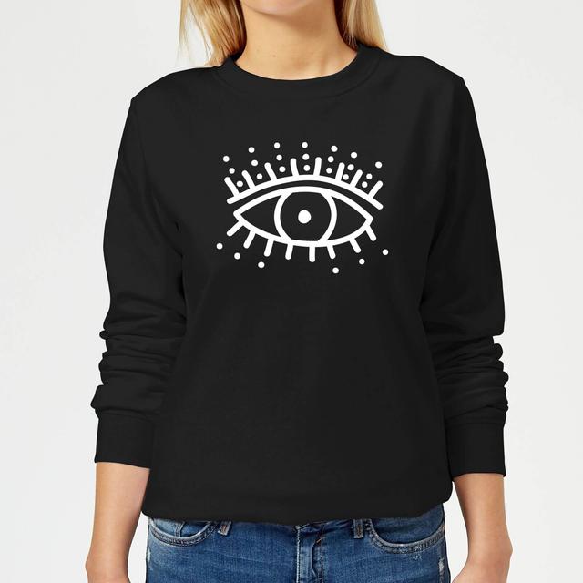 Eye Eye Women's Sweatshirt - Black - M - Schwarz on Productcaster.