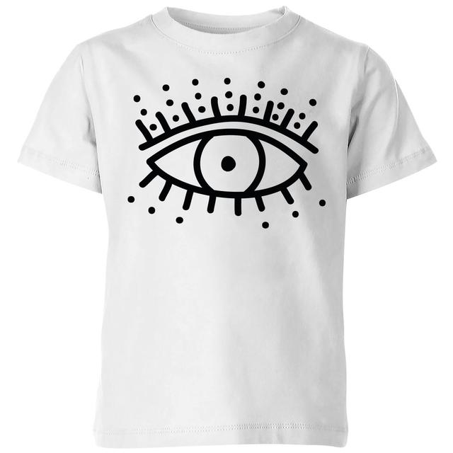 Eye Eye Kids' T-Shirt - White - 3-4 Jahre - Weiß on Productcaster.