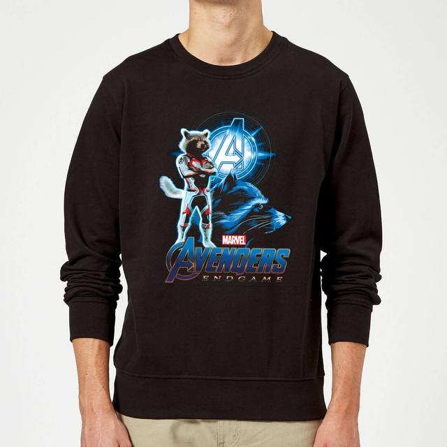 Avengers: Endgame Rocket Suit Sweatshirt - Black - XL - Svart on Productcaster.