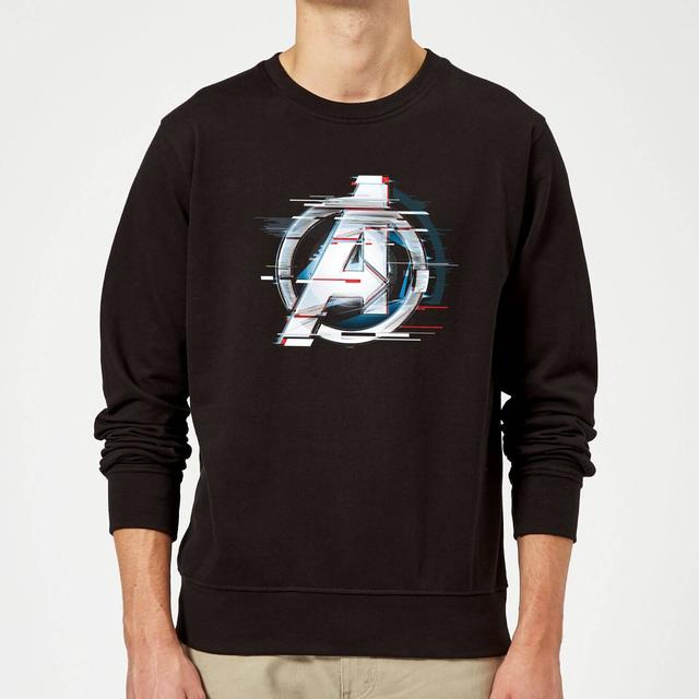 Avengers: Endgame Weiß Logo Sweatshirt - Schwarz - XL - Schwarz on Productcaster.