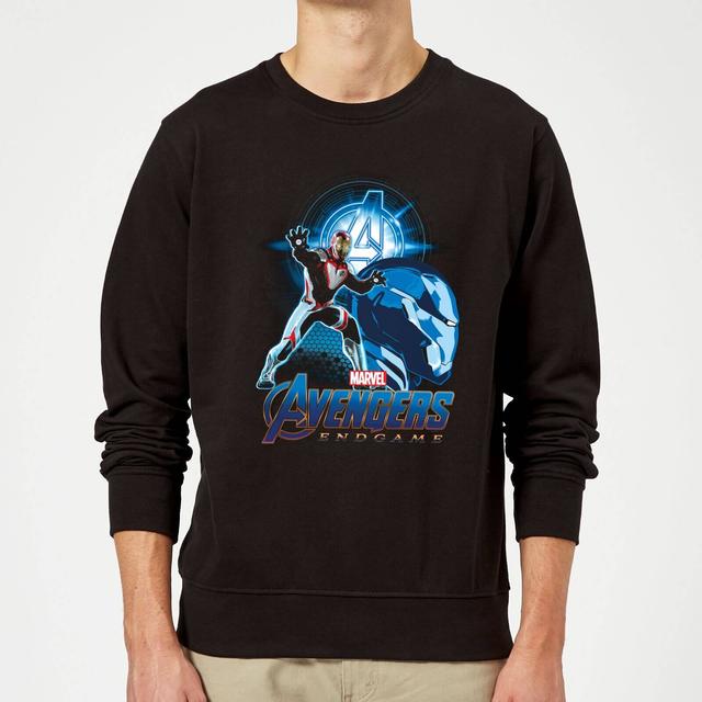 Sudadera Vengadores Endgame Traje Iron Man - Hombre - Negro - XXL - Negro on Productcaster.