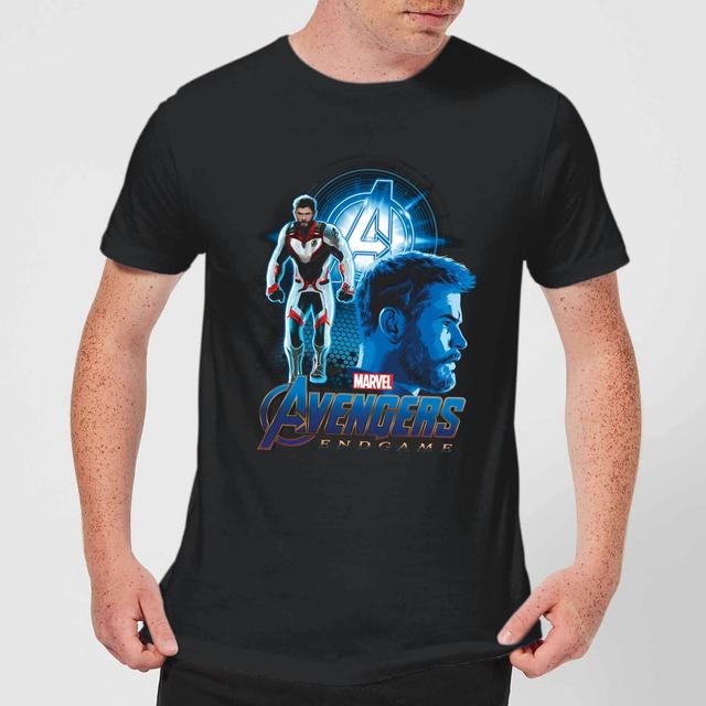 Avengers: Endgame Thor Suit Men's T-Shirt - Black - 3XL on Productcaster.