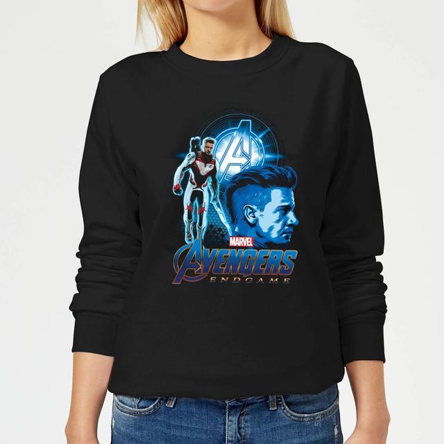 Avengers: Endgame Hawkeye Suit Women's Sweatshirt - Black - XXL on Productcaster.