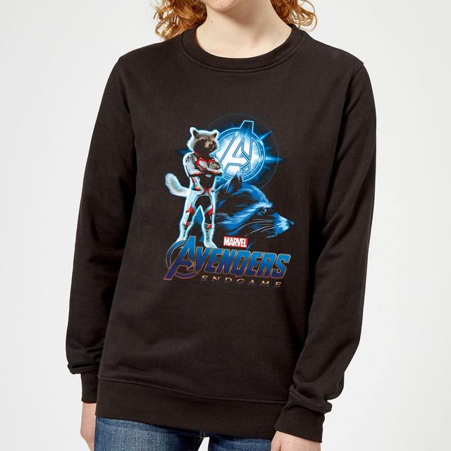 Sudadera Vengadores Endgame Traje Rocket - Mujer - Negro - L - Negro on Productcaster.