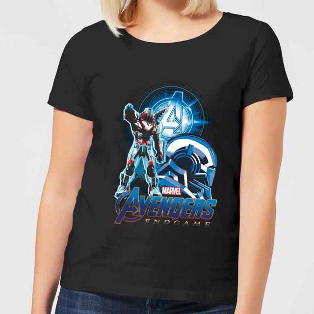 Camiseta Vengadores Endgame Traje Máquina de Guerra - Mujer - Negro - S - Negro on Productcaster.