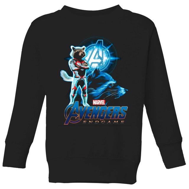 Sudadera Vengadores Endgame Traje Rocket - Niño - Negro - 3-4 años on Productcaster.