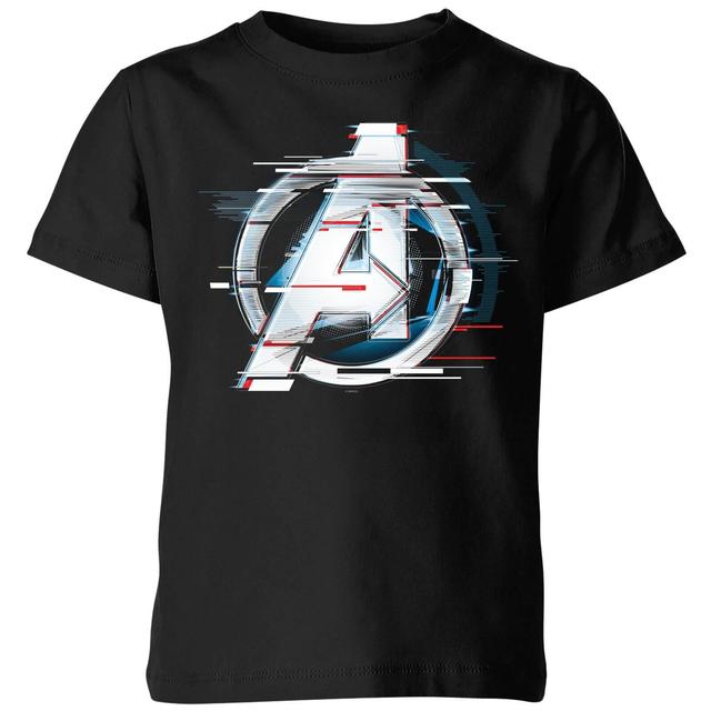 Avengers: Endgame Wit Logo kinder t-shirt - Zwart - 98/104 (3-4 jaar) on Productcaster.