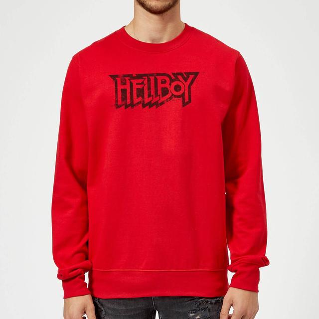 Hellboy Logo Jumper - Red - S - Red on Productcaster.