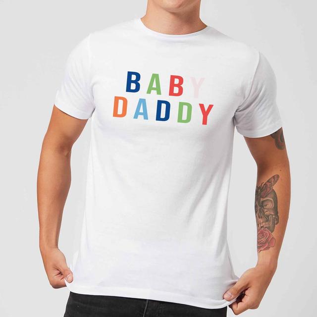 Baby Daddy Men's T-Shirt - White - XXL - Weiß on Productcaster.