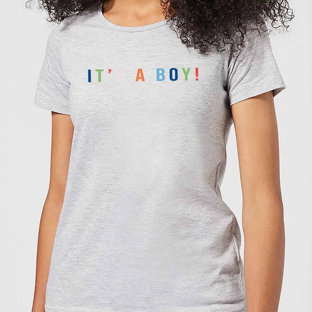 It's A Boy Women's T-Shirt - Grey - XL - Grau on Productcaster.