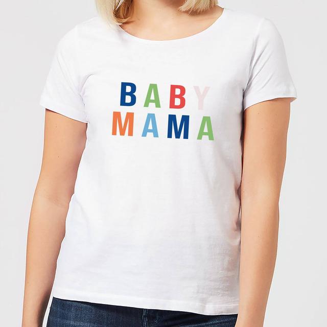 Baby Mama Women's T-Shirt - White - S - Weiß on Productcaster.