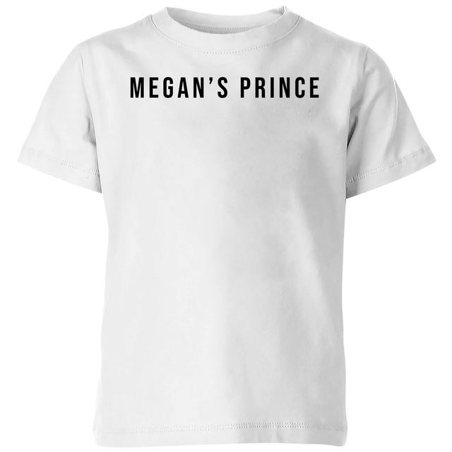 Megan's Prince Kids' T-Shirt - White - 11-12 Years - White on Productcaster.