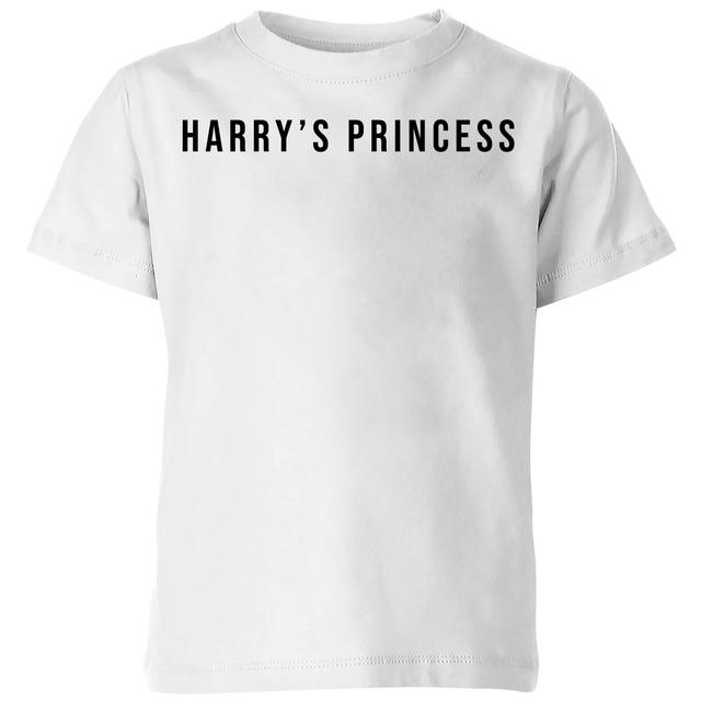 Harry's Princess Kids' T-Shirt - White - 11-12 Years - White on Productcaster.