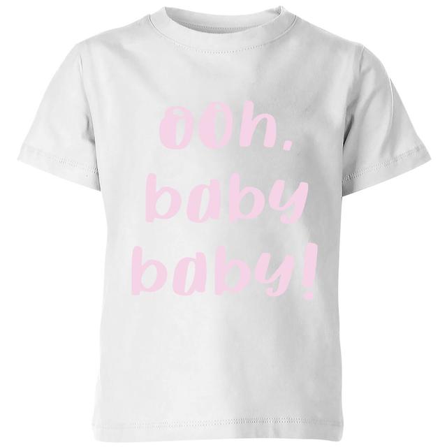 Ooh Baby Baby Kids' T-Shirt - White - 9-10 Jahre - Weiß on Productcaster.