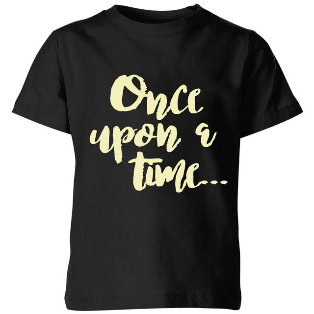 Once Upon A Time Kids' T-Shirt - Black - 11-12 Jahre - Schwarz on Productcaster.