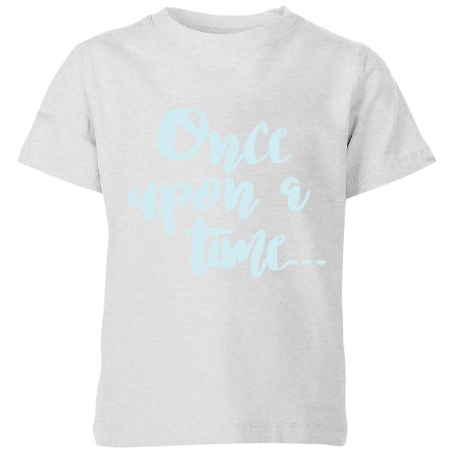 Once Upon A Time Kids' T-Shirt - Grey - 7-8 Jahre - Grau on Productcaster.