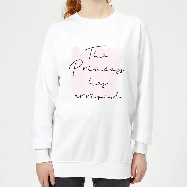 The Princess Has Arrived Women's Sweatshirt - White - XXL - Weiß on Productcaster.