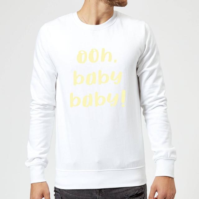 Ooh Baby Baby Sweatshirt - White - M - White on Productcaster.