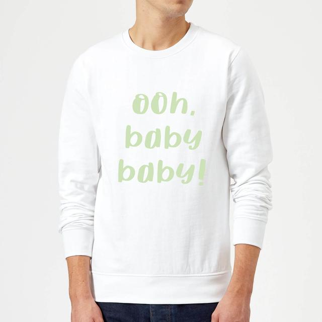 Ooh Baby Baby Sweatshirt - White - M - White on Productcaster.