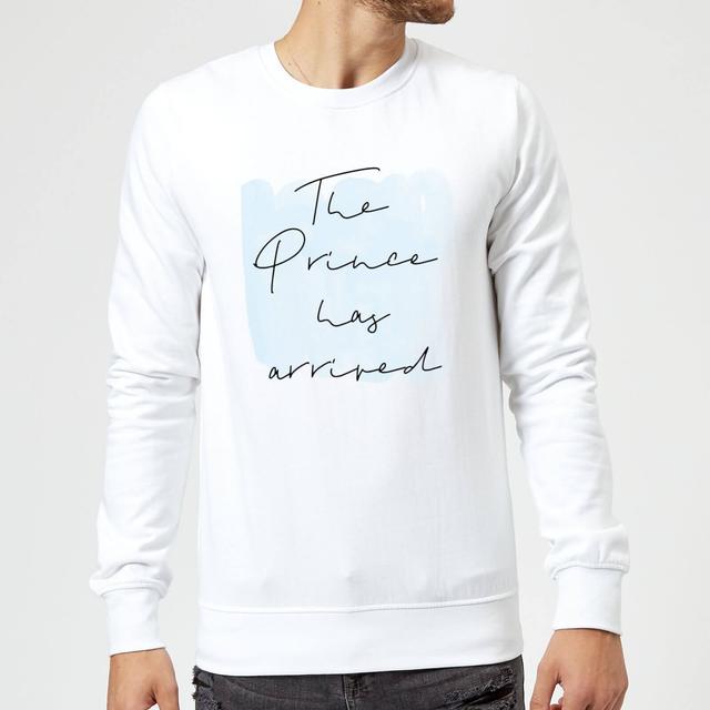 The Prince Has Arrived Sweatshirt - White - L - Weiß on Productcaster.