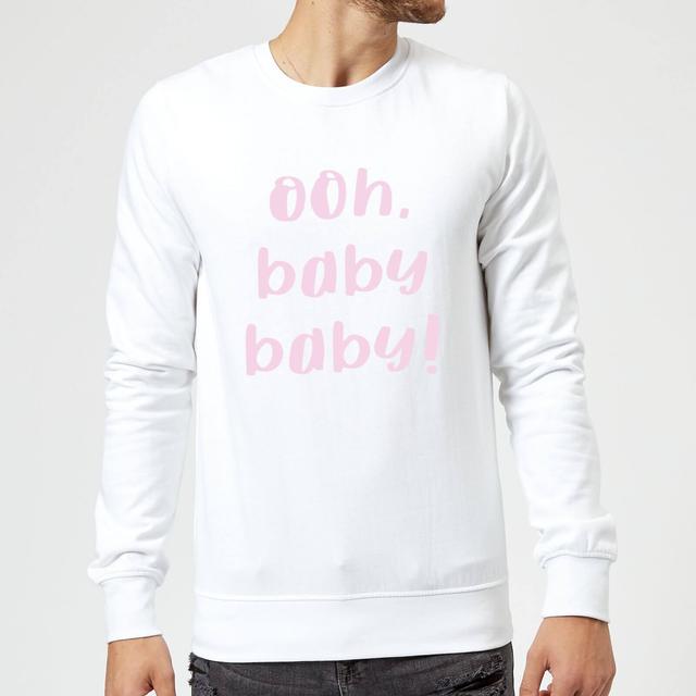 Ooh Baby Baby Sweatshirt - White - M - Weiß on Productcaster.