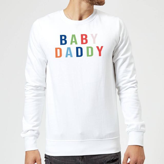 Baby Daddy Sweatshirt - White - XXL - Weiß on Productcaster.