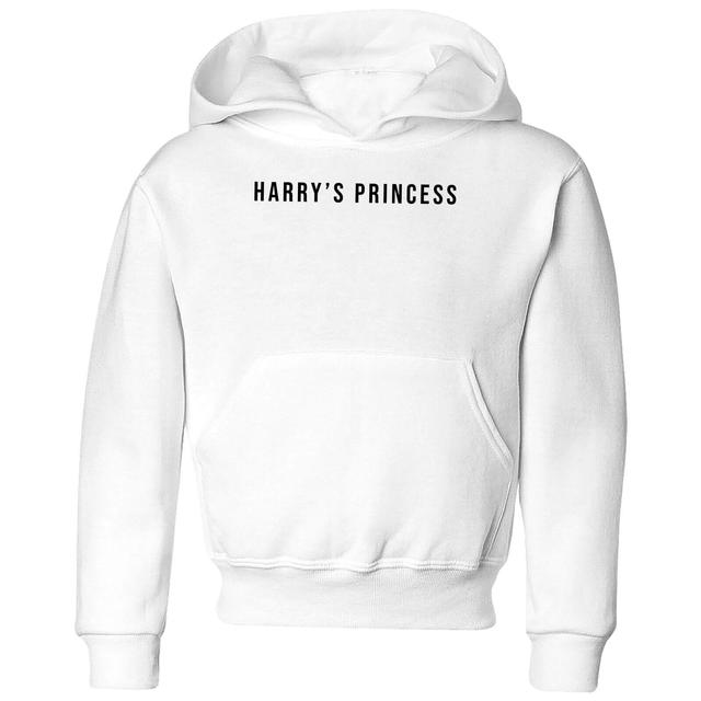 Harry's Princess Kids' Hoodie - White - 5-6 Jahre - Weiß on Productcaster.