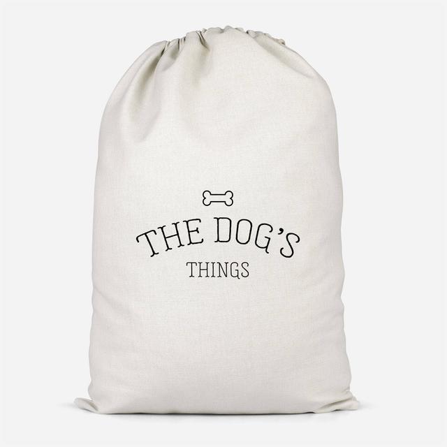 The Dog's Things Cotton Storage Bag - Groß on Productcaster.