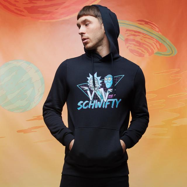 Sudadera capucha Rick y Morty Get Schwifty - Negro - XL on Productcaster.