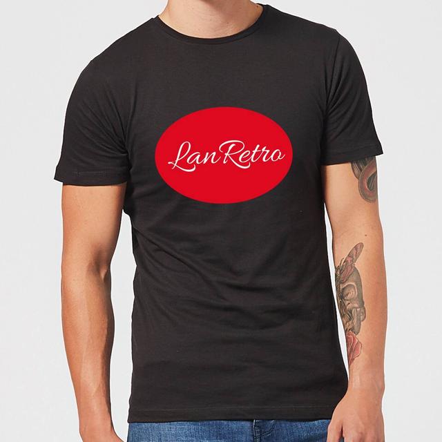 Lanre Retro Lanretro Logo Men's T-Shirt - Black - S - Schwarz on Productcaster.