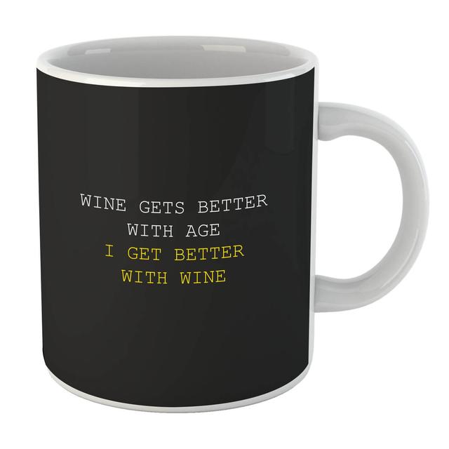 Wine Gets Better With Age Mug on Productcaster.