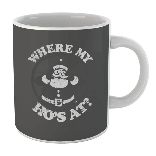 Where My Ho's At Black Mug on Productcaster.