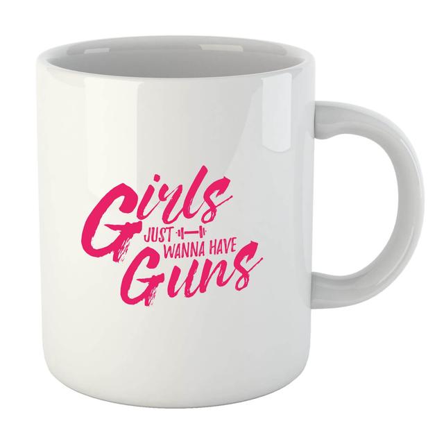 Girls Just Wanna Have Guns Mug on Productcaster.