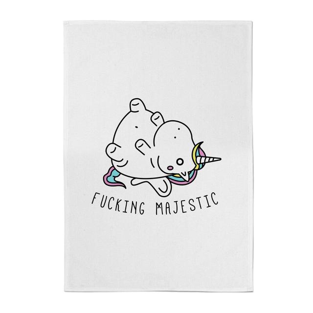 F***ing Majestic Cotton Tea Towel on Productcaster.